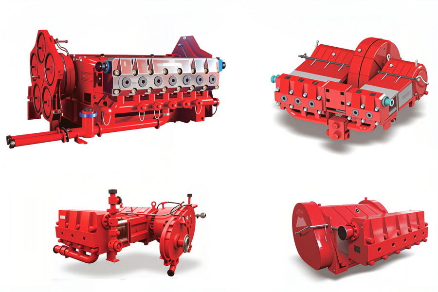 Fracturing pump series